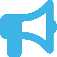 Bullhorn icon representing the marketing resources you'll access with Pittsburgh property management services
